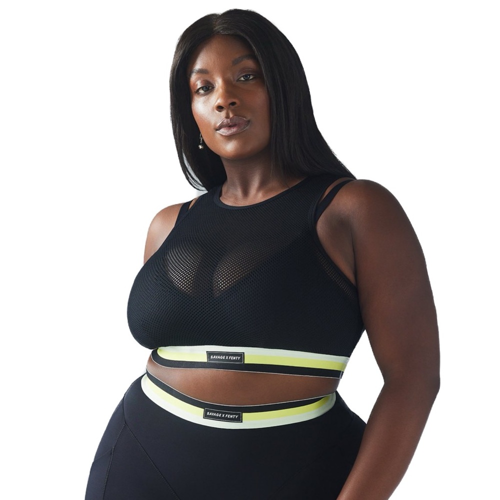 Savage X Fenty Pin Up Low Impact Sports Bra 4X